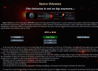 Space Odyssey MMORPG