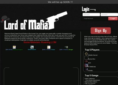 Lord Of Mafia NEW RPG