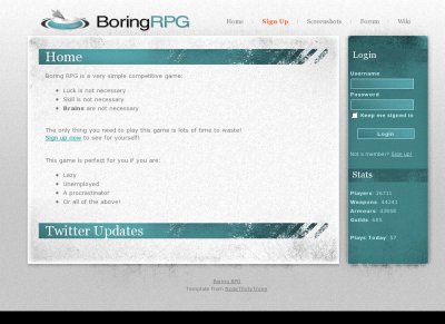 Boring RPG